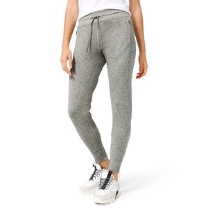 Lululemon Engineered Warmth Jogger Pant Grey Sage Green Merino Wool Sz 10